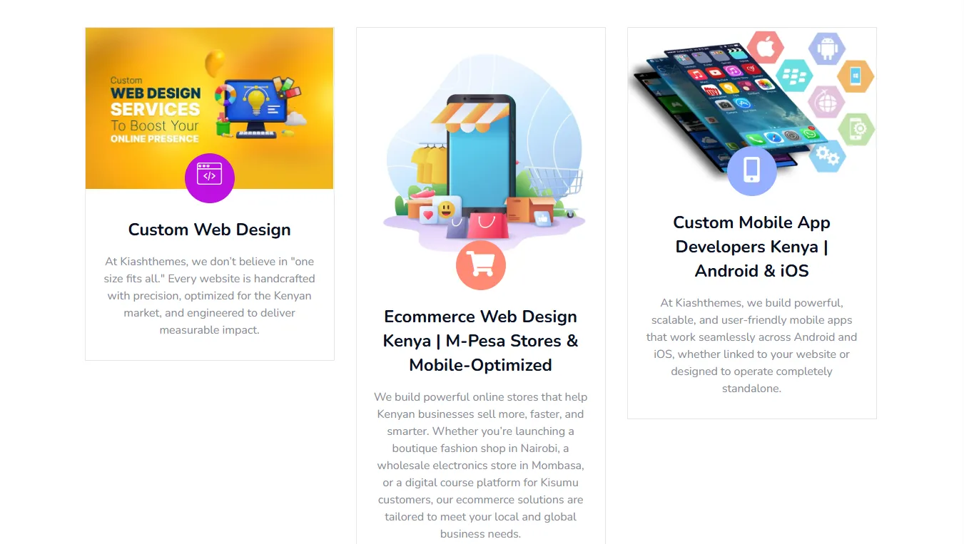 Kiash Themes product page